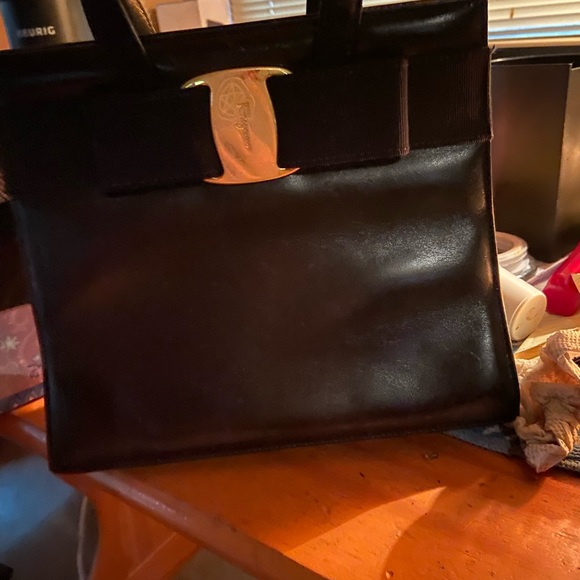 LAST CHANCE DEAL VINTAGE Salvatore, Ferragamo bag Authentic code BA214178 - Picture 3 of 6